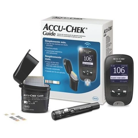 Máy đo đường huyết Accu-Check Guide (Bao gồm Lọ 25 que) photo 3