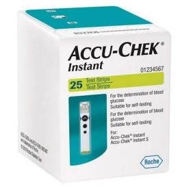 Que thử đường huyết Accu-Check Instant 25